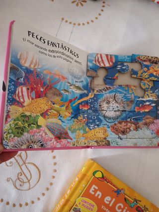 2 Libros Puzzles Infantiles (3+ años)
