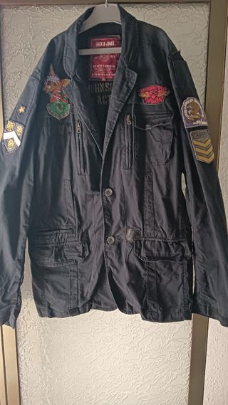 Chaqueta militar Jack & Jones Talla XL
