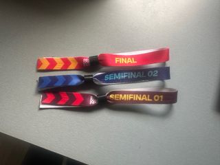 Pulseras Final y Semis Benidorm Fest
