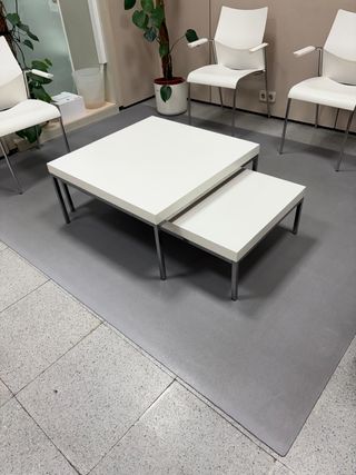 Mesas de centro Ikea blancas