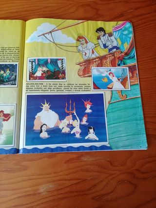 Álbum Cromos La Sirenita Completo Panini