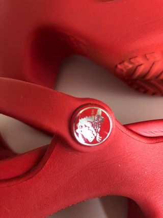 Sandalias Crocs Rojas