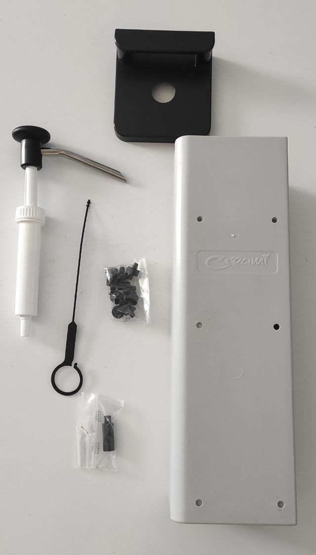 Dosatore crema / salsa metallo e plastica