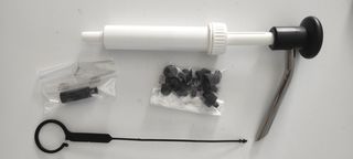 Dosatore crema / salsa metallo e plastica