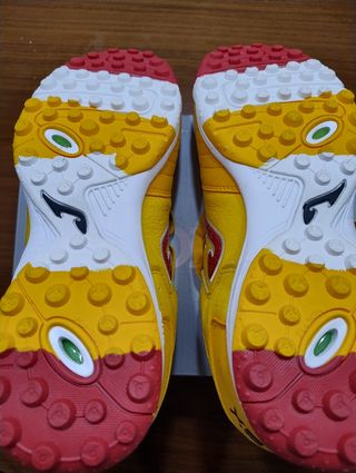 Botas Fútbol Turf Joma Top Flex Amarillas