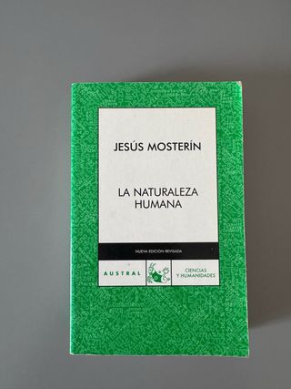 La naturaleza humana