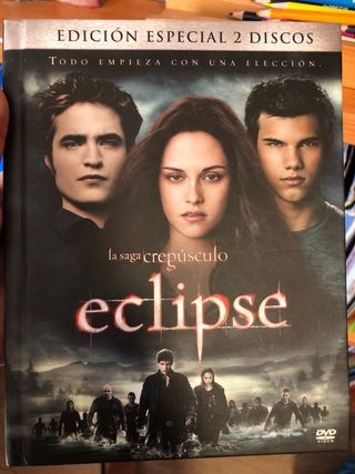 DVD Saga Crepúsculo Edición Especial 2 Discos