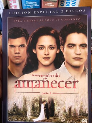 DVD Saga Crepúsculo Edición Especial 2 Discos