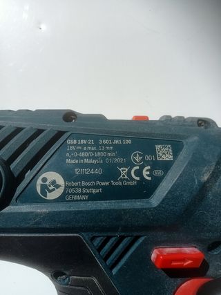 Taladro Atornillador batería Bosch GSB 18V-21