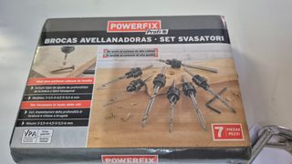 Set 7 Brocas Avellanadoras Powerfix Profi