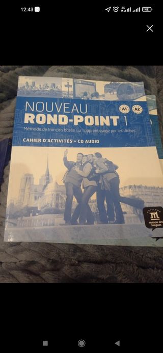 Libro Francés Rond-Point 1 A A21+CD