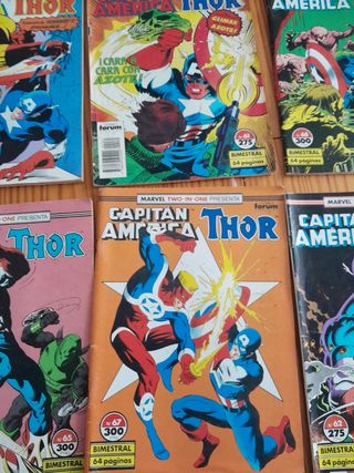 Capitán América y Thor (Marvel Two-in-One)