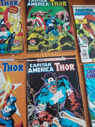 Capitán América y Thor (Marvel Two-in-One)