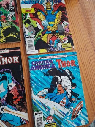 Capitán América y Thor (Marvel Two-in-One)