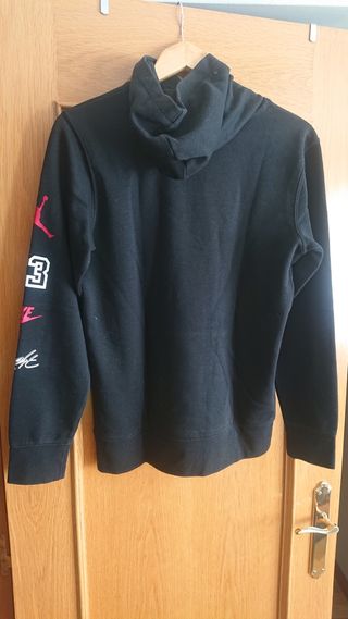 Chándal Sudadera y pantalon Jordan Negra con Logo 