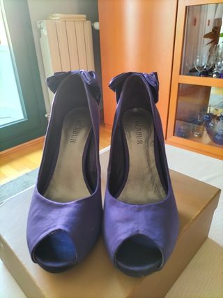 Zapatos de tacón MENBUR morados