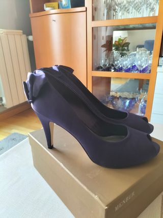 Zapatos de tacón MENBUR morados