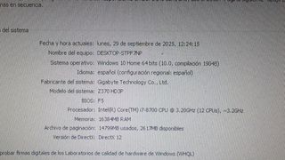 Ordenador sobremesa
