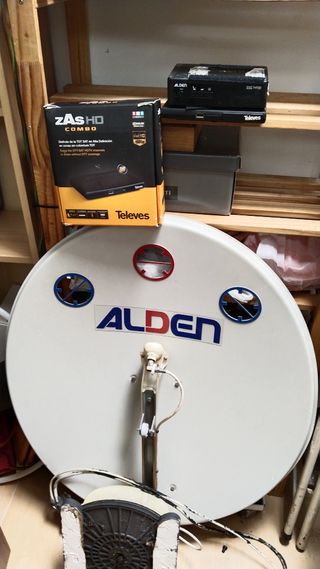 Antena Parabólica automatica ALDEN Autocaravana