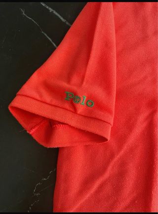 Polo Ralph Lauren Rojo Manga Corta