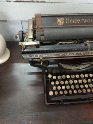 Maquina de escribir Underwoog