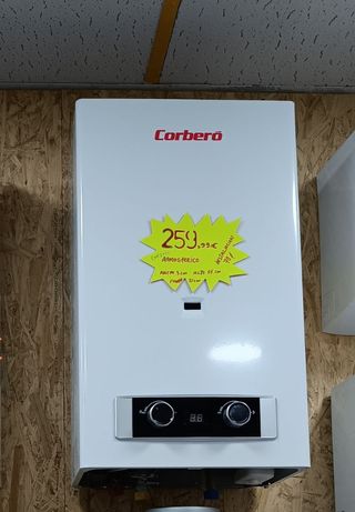 Calentador de gas atmosférico Corbero 10 litros