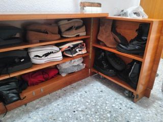 Zapatero mueble grande madera
