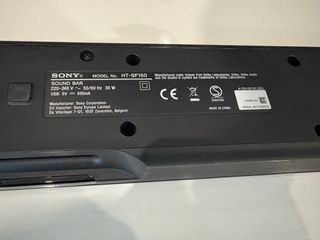 Barra de sonido Sony HT-SF150 Negra