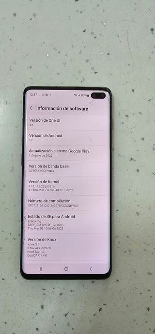Samsung Galaxy S10 Plus 512GB Schermo rotto