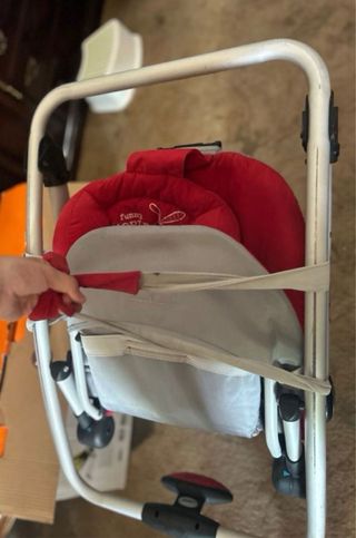 Mecedora bebé Jane roja