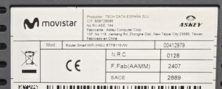 Router WiFi Movistar Fibra