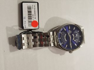 Reloj Orient Automático Azul y Plateado
