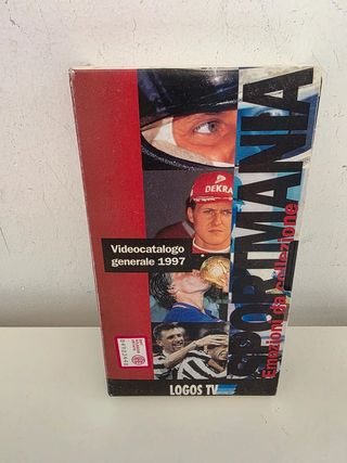 VHS Videocassetta Videocatalogo Generale Logos TV