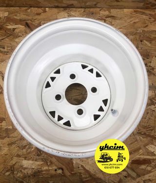Llanta Trasera Blanca 10X8.5 Polaris Trail Boss
