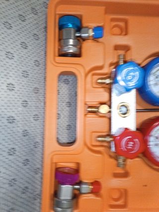 Bacoeng manifiid gaude         kit Manómetro AC C