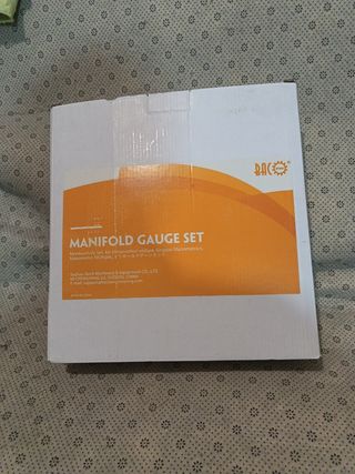 Bacoeng manifiid gaude         kit Manómetro AC C