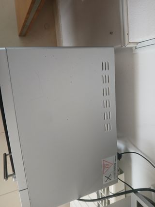 Microondas Artron Plata acero inoxidable