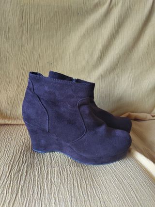 Botines marrones