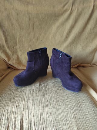 Botines marrones