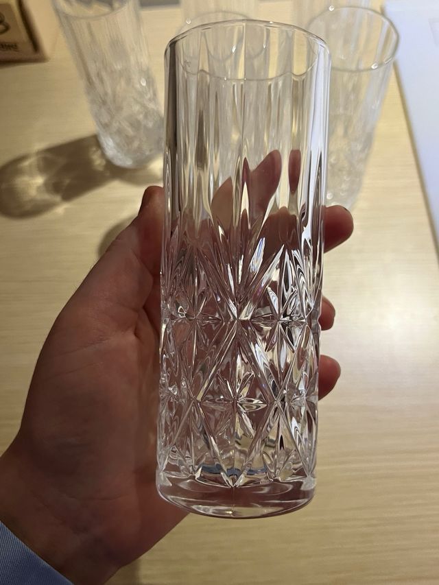 Bicchieri da cocktail in vetro