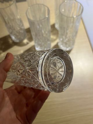 Bicchieri da cocktail in vetro