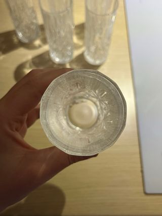 Bicchieri da cocktail in vetro