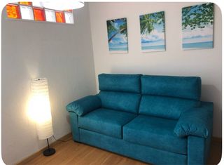 Sofá Cama Azul Teal