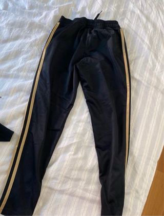 Chándal Adidas Negro y Dorado