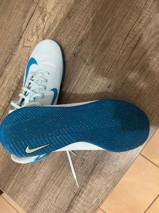 Botines Nike Mercurial Vapor 16 Azul/Blanco