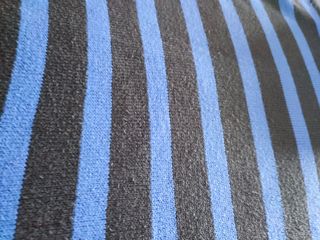 Jersey cuello alto rayas L
