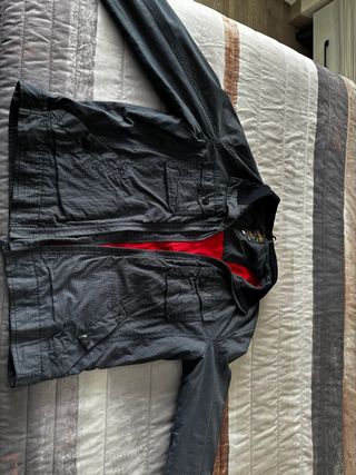 Giacca primaverile da uomo in cotone nero