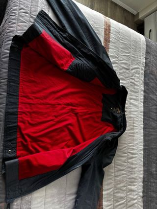 Giacca primaverile da uomo in cotone nero