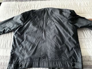 Giacca primaverile da uomo in cotone nero