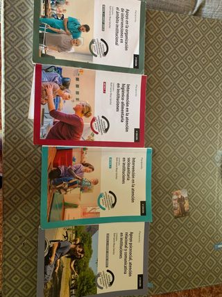 libros de los 4 módulos 